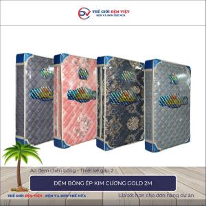 Đệm bông ép Kim Cương Gold 2M